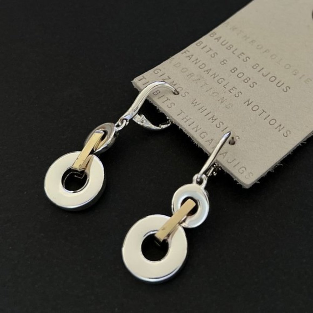 Anthropologie Link Drop Earrings